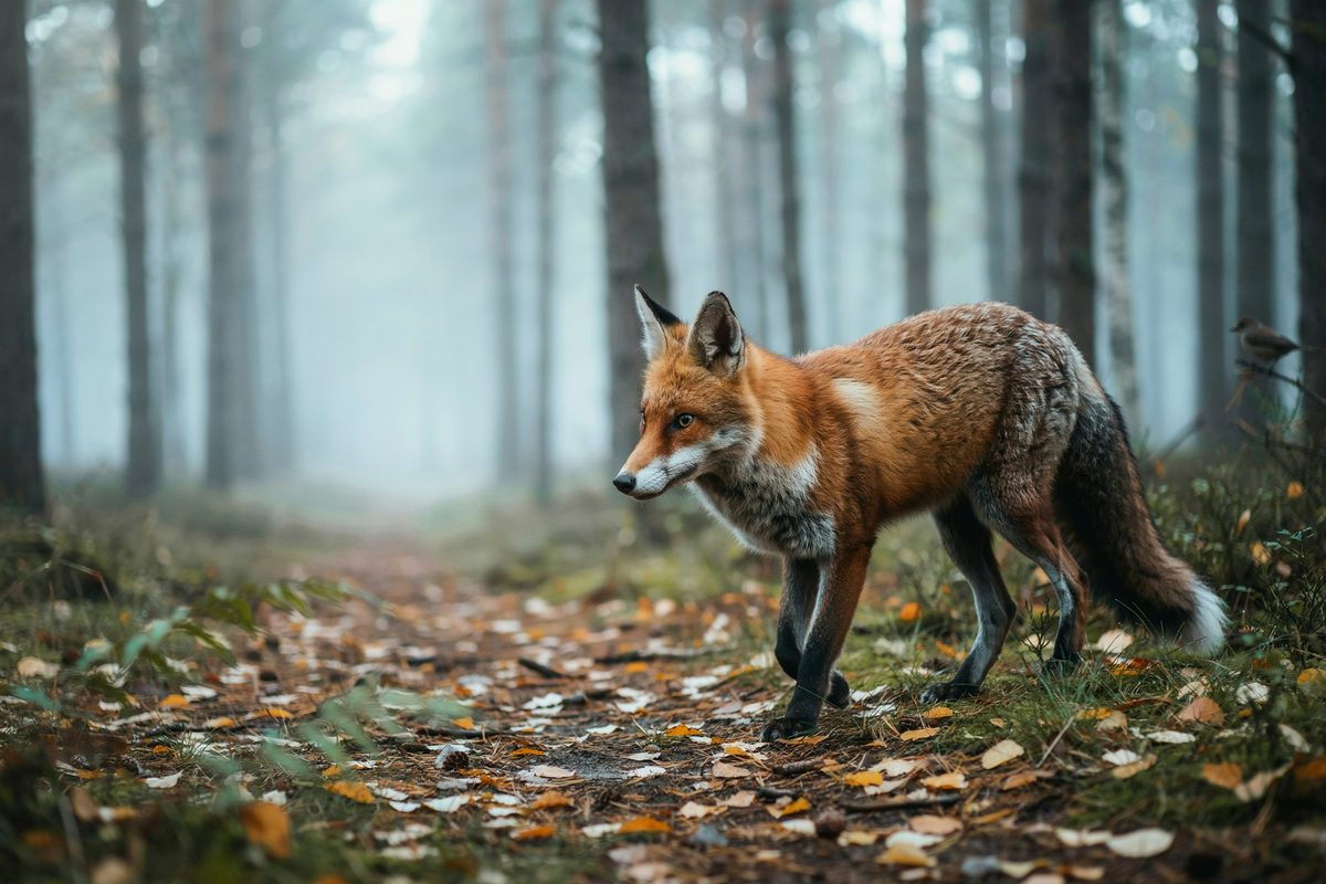 Red fox generated free in Ideogram, 2496x1664 pixels, the largest image in our test