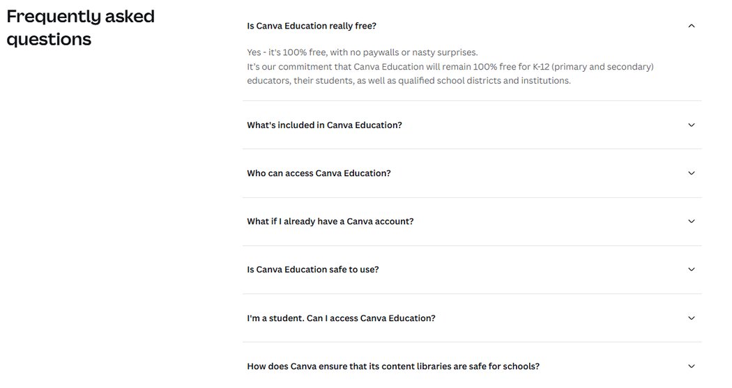 Canva Education FAQ: Is Canva Education really free — yes, 100% free with no paywalls