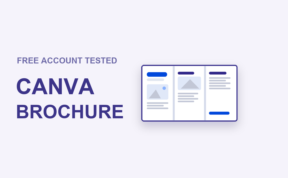 canva brochure guide cover