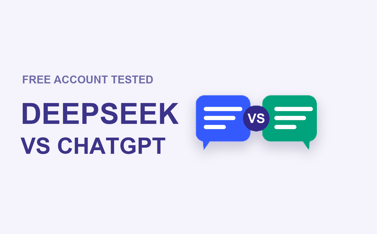 DeepSeek vs ChatGPT: We Gave Both Free Versions the Same 6 Questions — free-account test cover