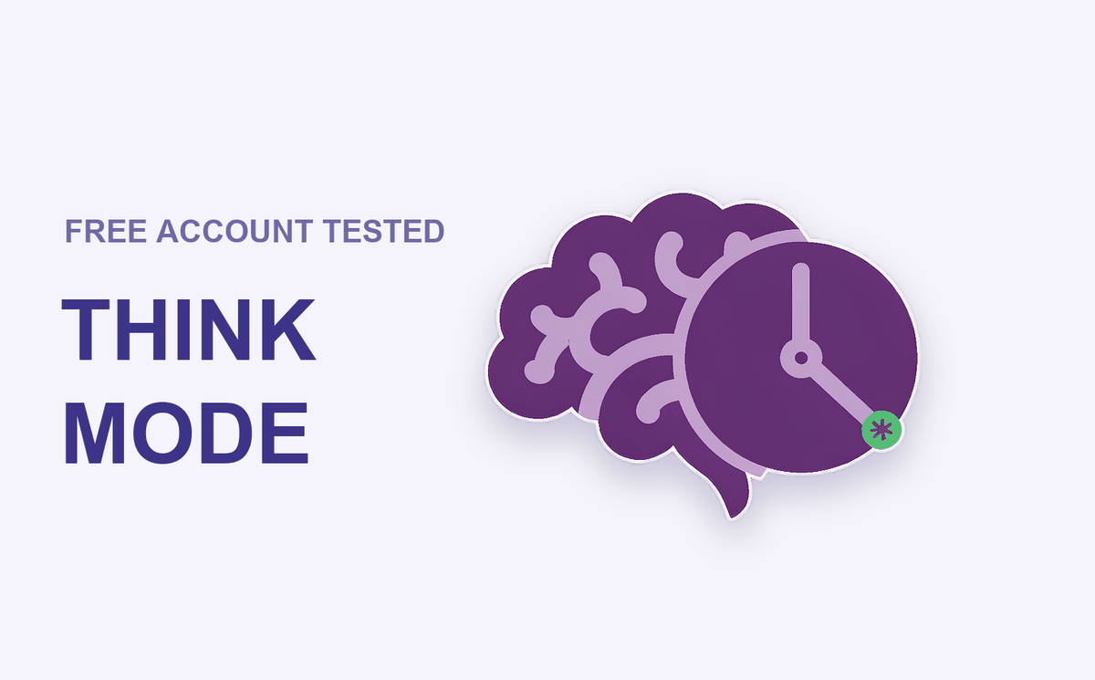 DeepThink Mode in DeepSeek: On vs Off, Tested on the Same Questions — free-account test cover